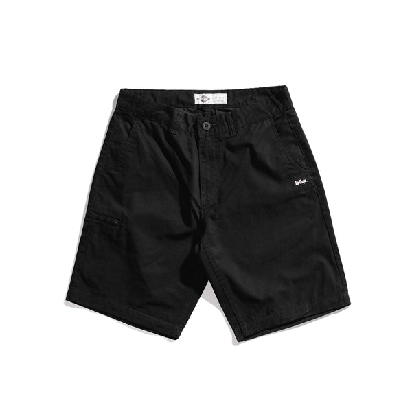 LEE COOPER SHORT CHINO EGBERT SIDE POCKET BLACK