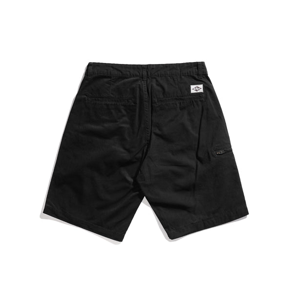 LEE COOPER SHORT CHINO EGBERT SIDE POCKET BLACK