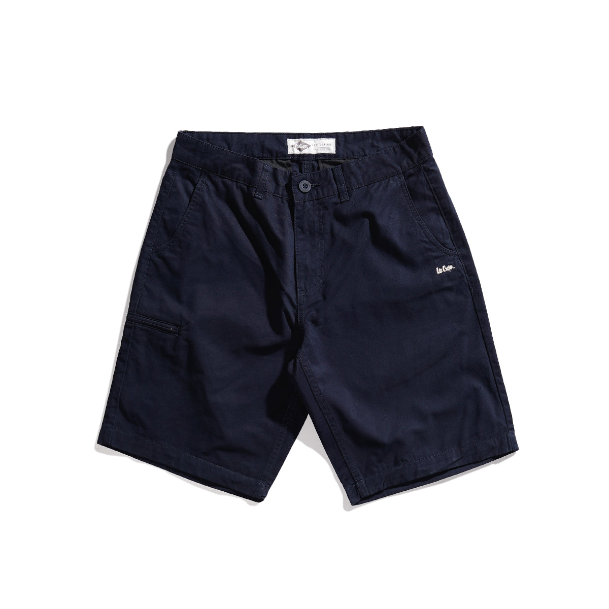 LEE COOPER SHORT CHINO EGBERT SIDE POCKET BLUE