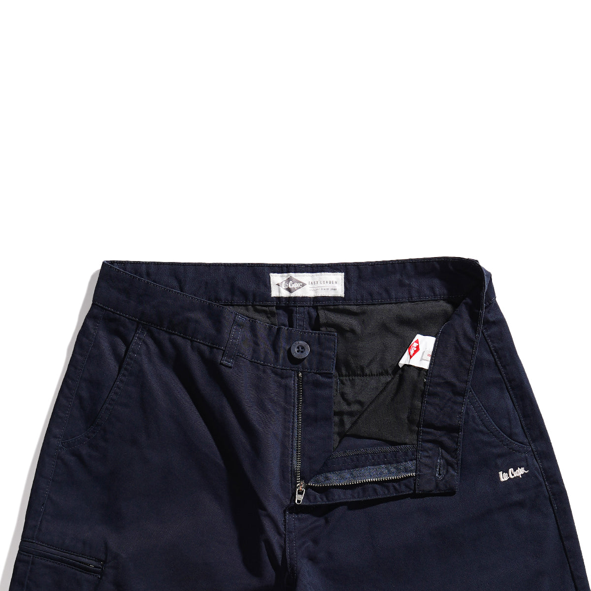 LEE COOPER SHORT CHINO EGBERT SIDE POCKET BLUE