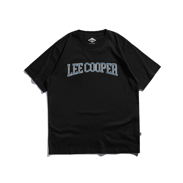 Lee Cooper T-Shirt Chrome Bridge Black