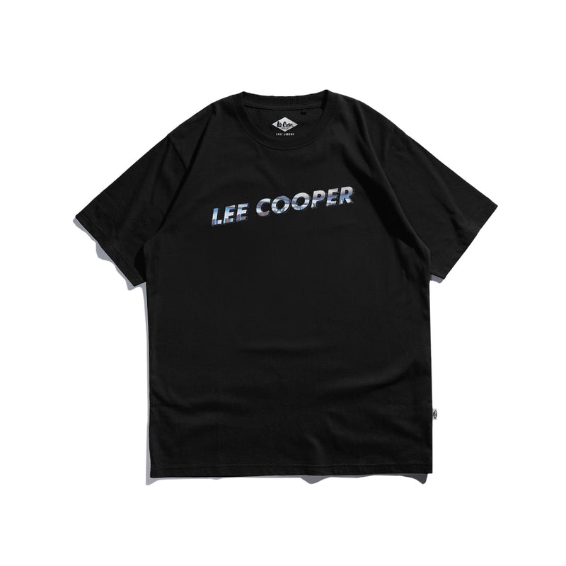 Lee Cooper T-Shirt LC Chrome Black
