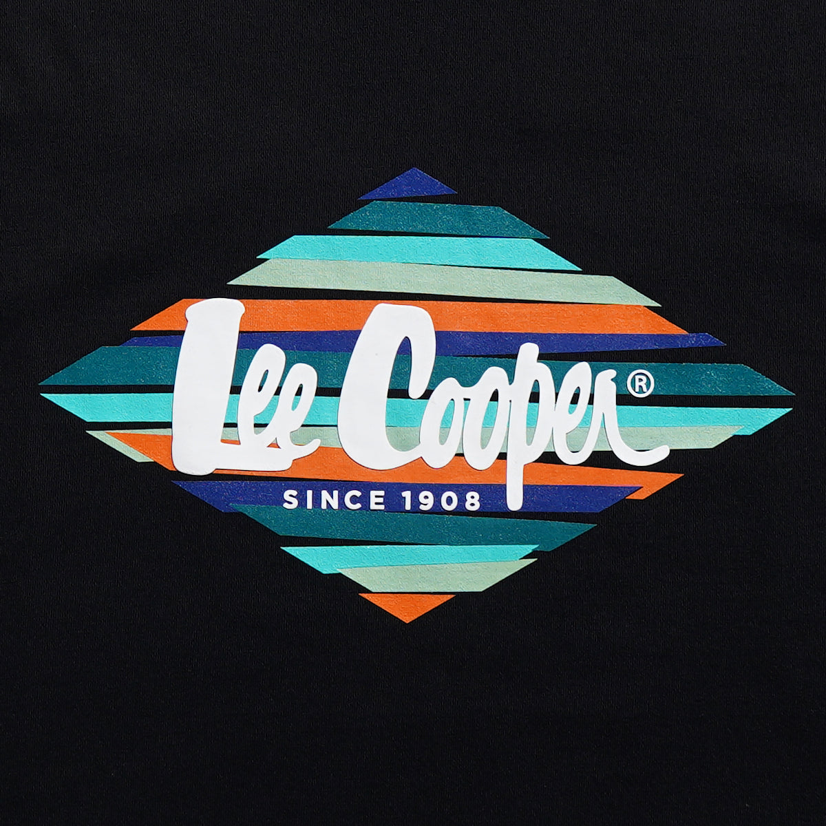 Lee Cooper T-Shirt Slice Diamond Black