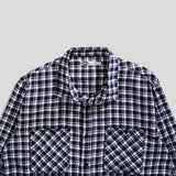 Lee Cooper Flannel Shirt Rhys Navy