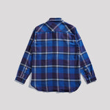 Lee Cooper Flannel Shirt Callum Blue