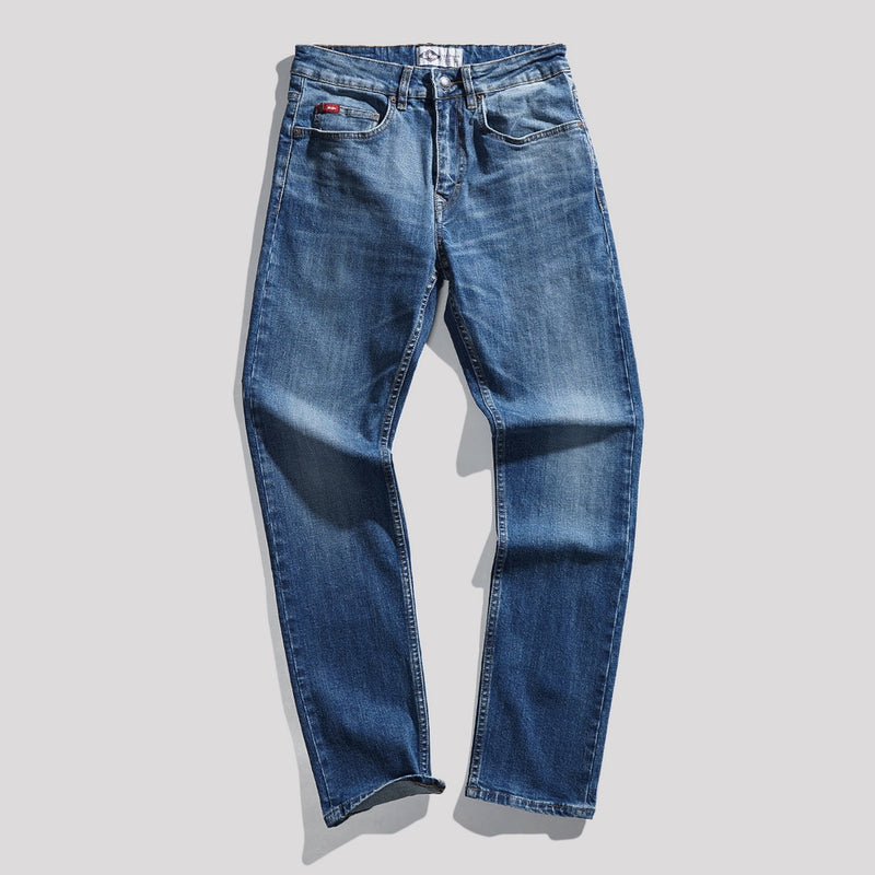 Lee Cooper Jeans Arthur Worn Medium Blue 0322020